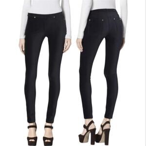 Michael Kors Black Velvet Low Rise Skinny Jeans Pants Size 2 New‎